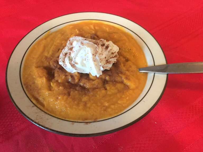 Sweet Potato Carrot Soup
